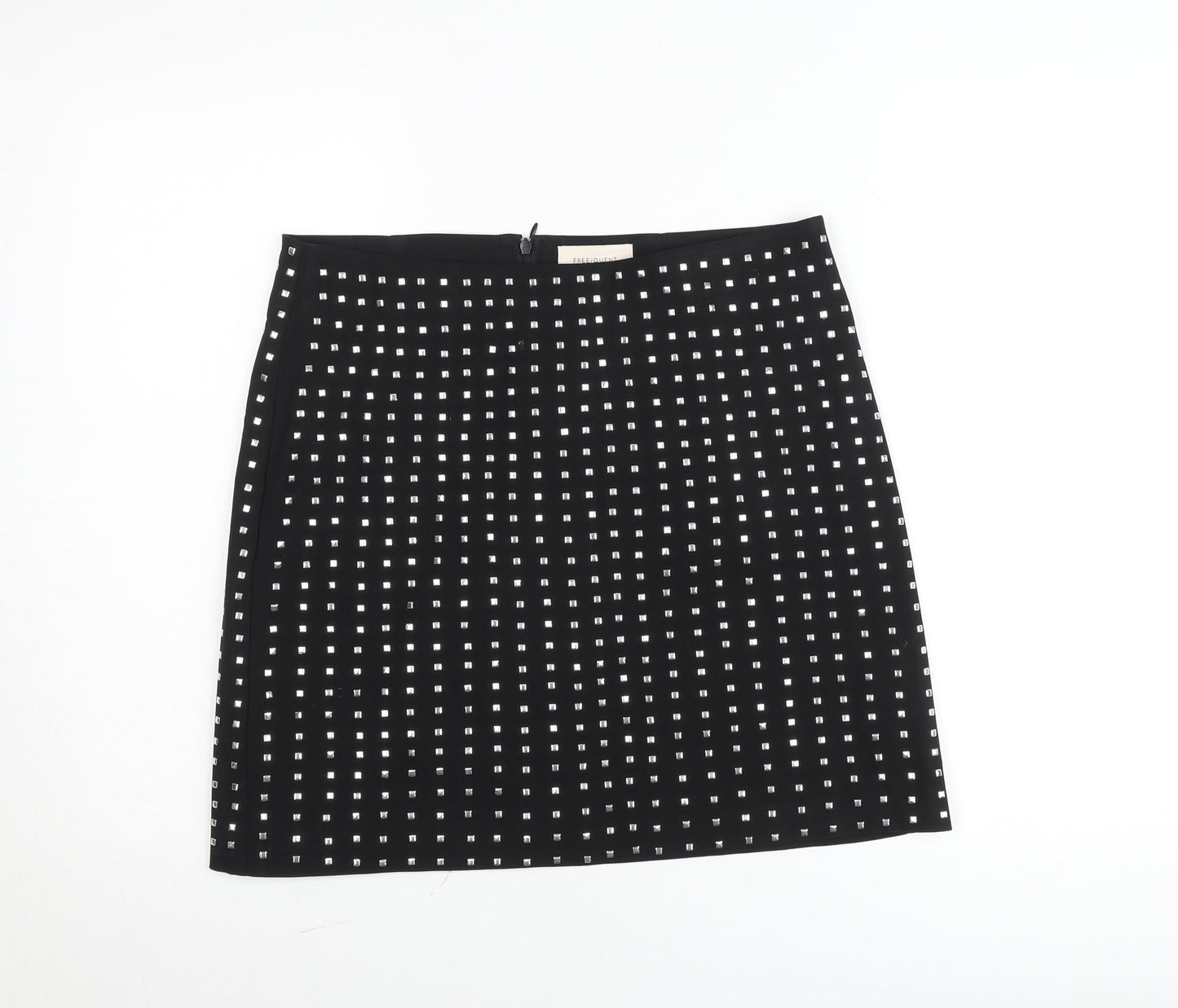 FREE/QUENT Women's Black Studded Pencil Skirt Size L