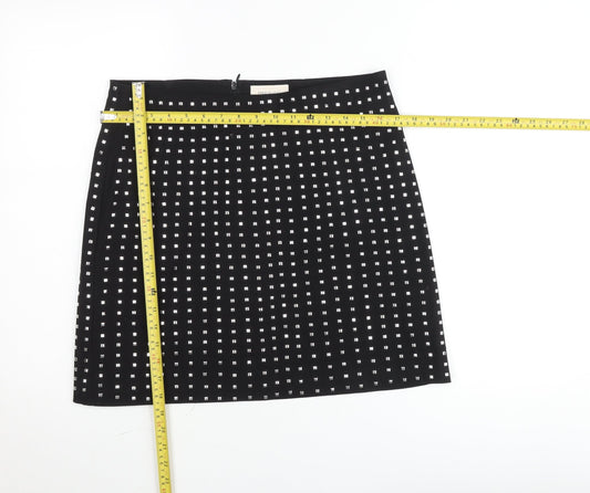 FREE/QUENT Women's Black Studded Pencil Skirt Size L