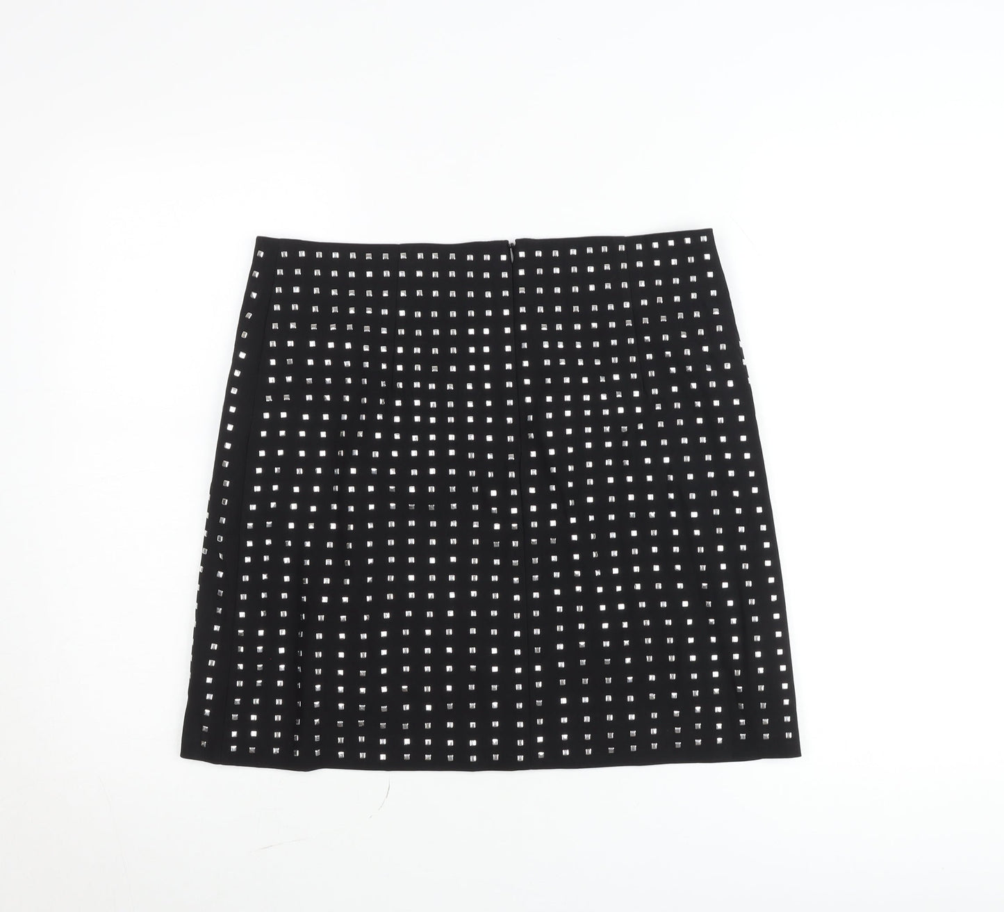 FREE/QUENT Women's Black Studded Pencil Skirt Size L