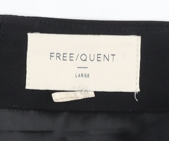 FREE/QUENT Women's Black Studded Pencil Skirt Size L