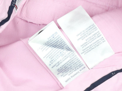 Tommy Hilfiger Men's Pink Slim Fit Chino Trousers Size S