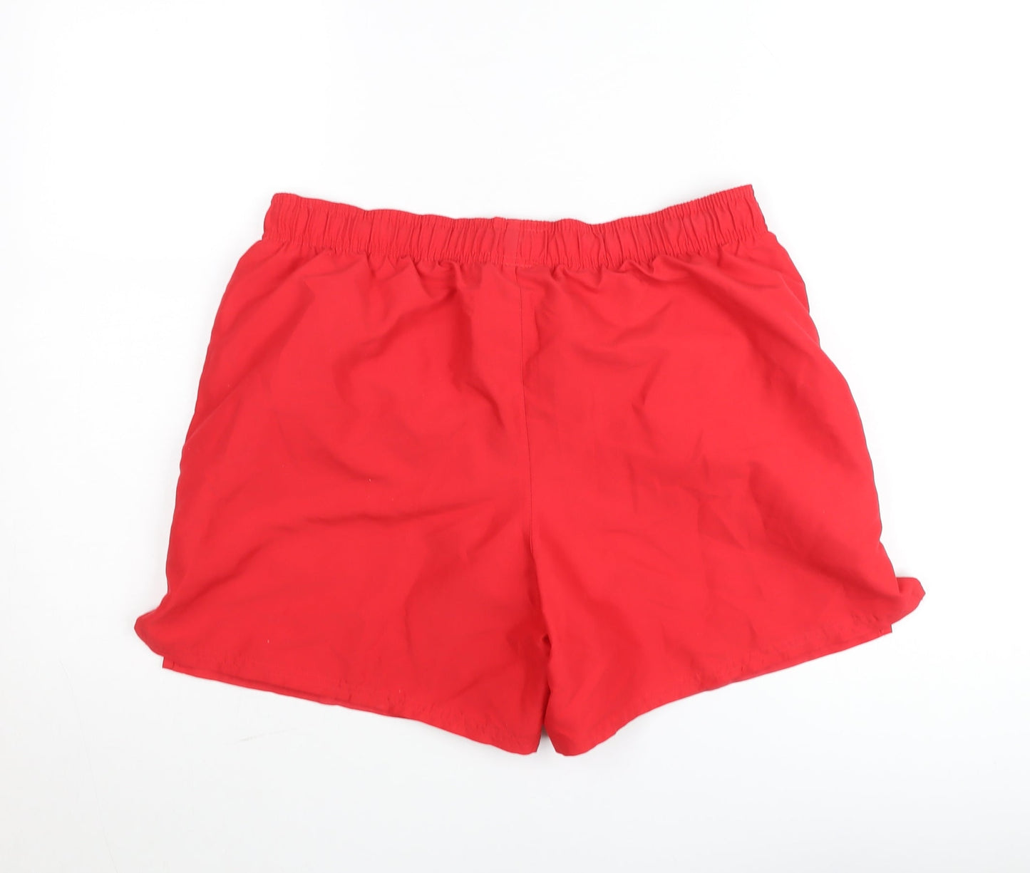 Nike Men's Red Sports Shorts Size L Lightweight Quick Dry