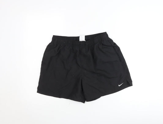 Nike Men's Black Lightweight Polyester Biker Shorts Size L