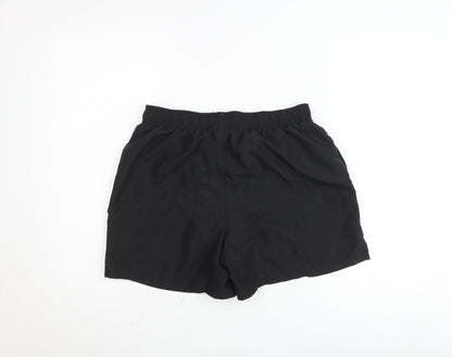 Nike Men's Black Lightweight Polyester Biker Shorts Size L