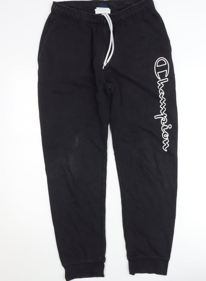 Champion Women's Black Joggers Medium Elastic Waist Sweatpants