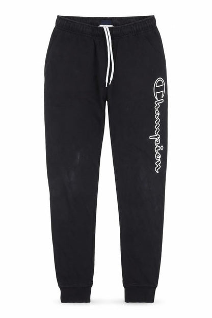 Womens UK Size M Champion Regular Fit Jogger Black Trousers