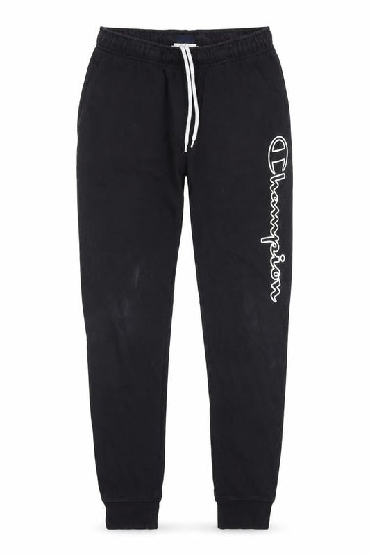 Womens UK Size M Champion Regular Fit Jogger Black Trousers