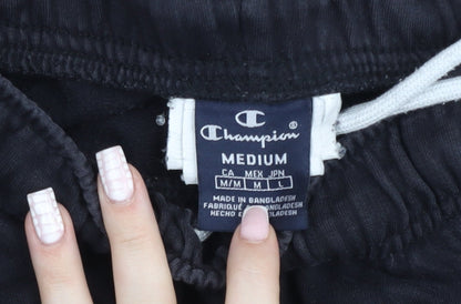 Champion Women's Black Joggers Medium Elastic Waist Sweatpants