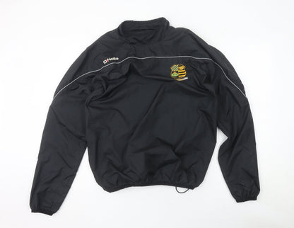 O'Neills Men's Black Windbreaker Training Jacket Size M