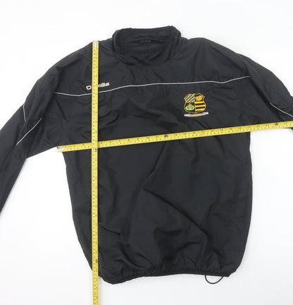 O'Neills Men's Black Windbreaker Training Jacket Size M