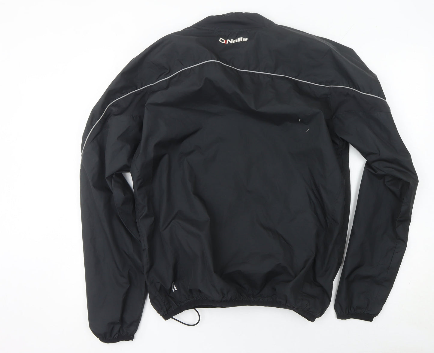 O'Neills Men's Black Windbreaker Training Jacket Size M