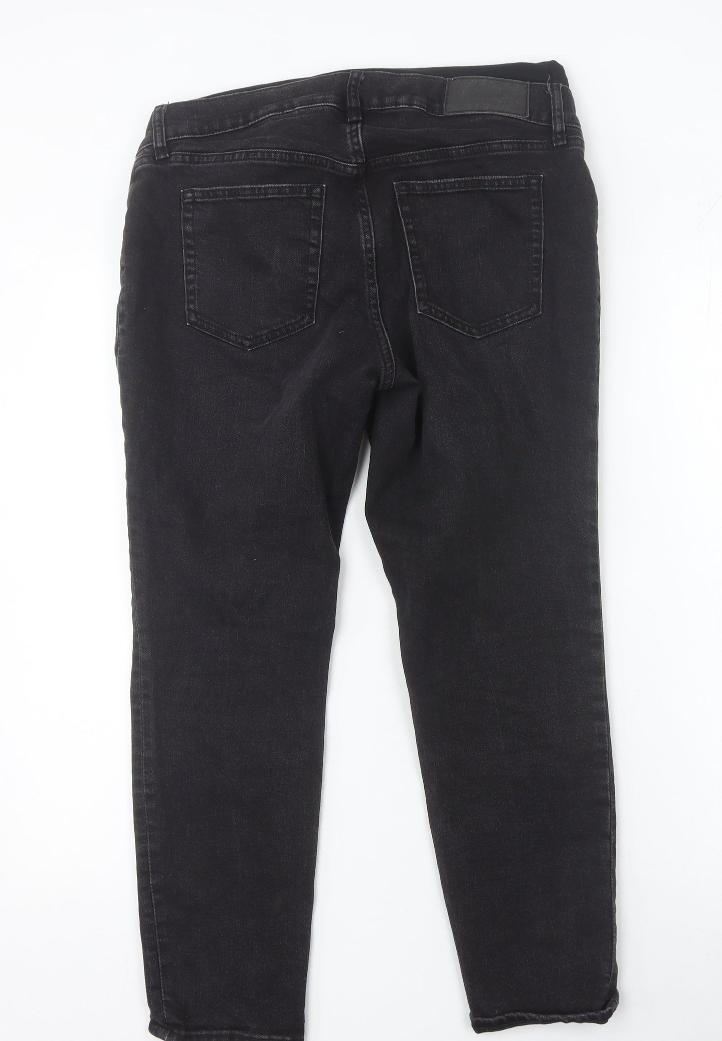 H&M Women’s Black Maternity Skinny Jeans Size S Slim Fit Stretch Denim
