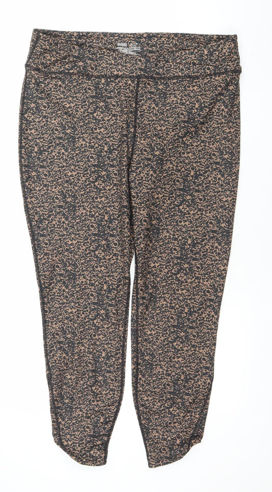 Dunnes Stores Women’s Brown Animal Print XL Leggings