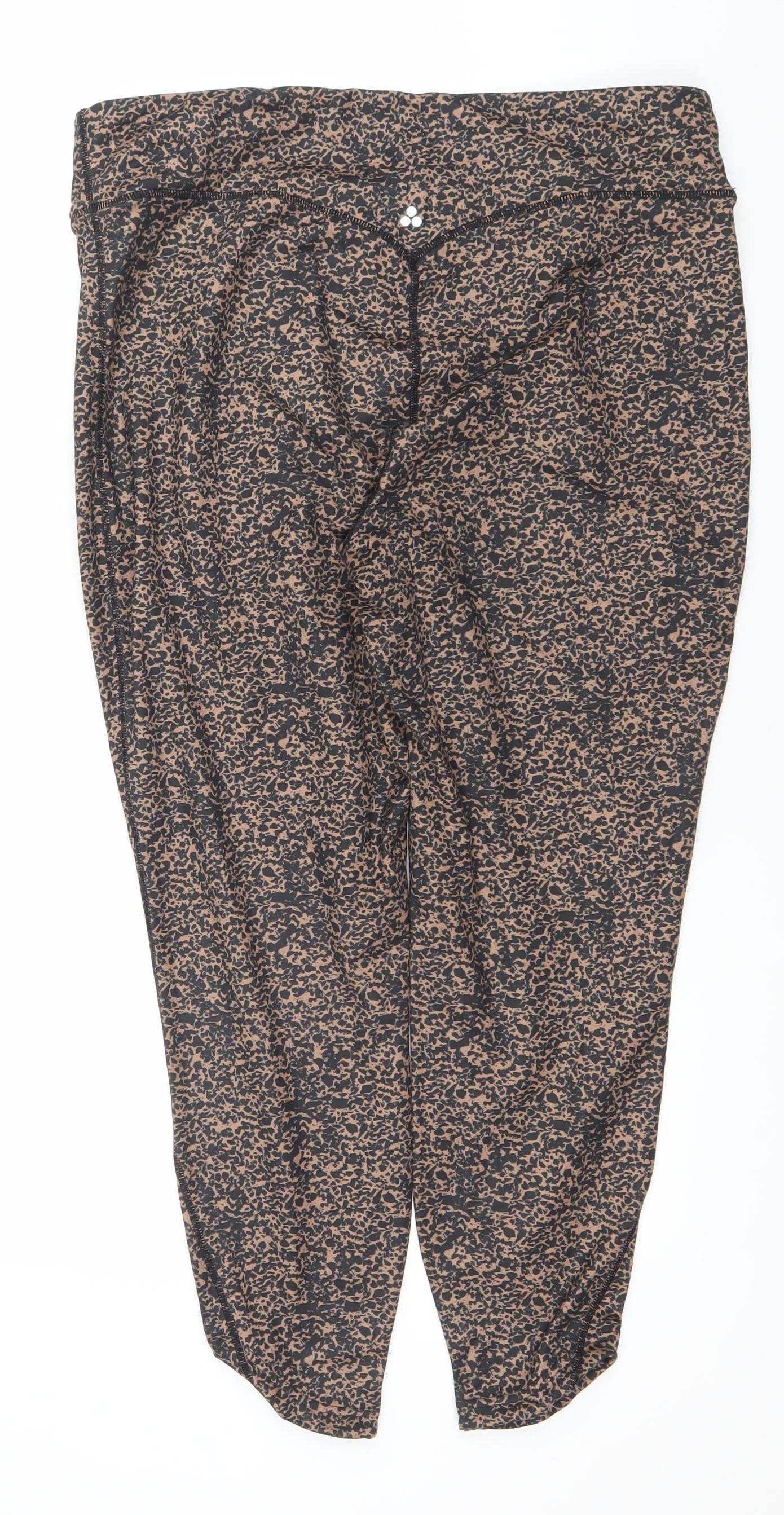 Dunnes Stores Women’s Brown Animal Print XL Leggings