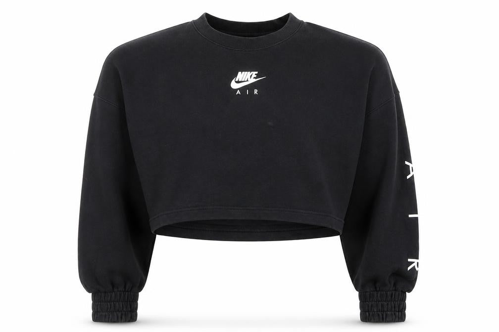 Womens UK Size M Nike Black Pullover Sweatshirt