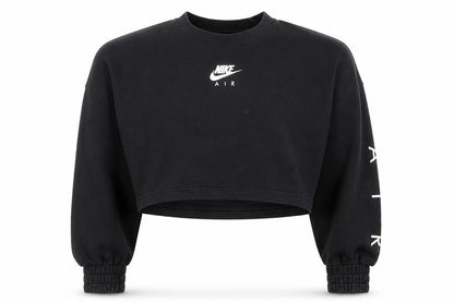 Womens UK Size M Nike Black Pullover Sweatshirt