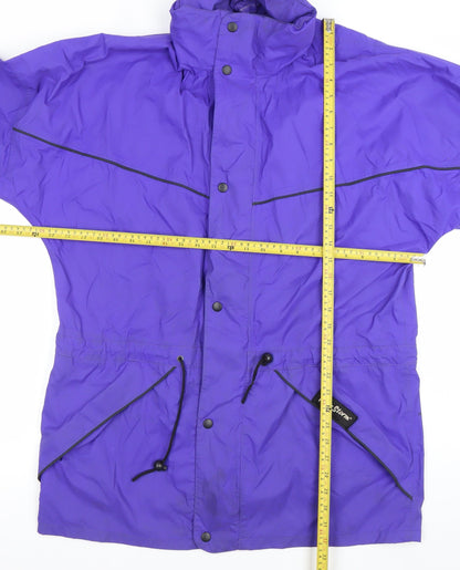 Womens UK Size L Peter Storm Purple Rain Coat