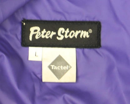 Womens UK Size L Peter Storm Purple Rain Coat