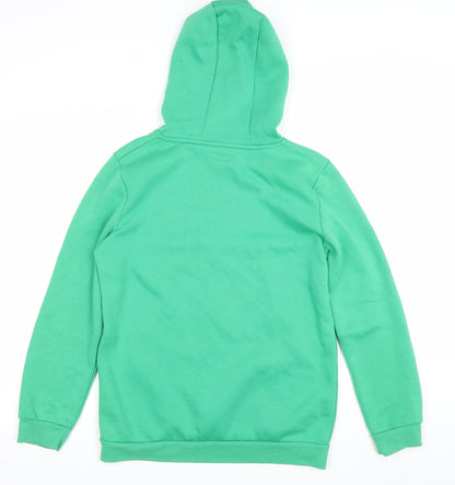 Primark Boys Green Ireland Hoodie 13-14 Years Pullover Fleece Sweatshirt