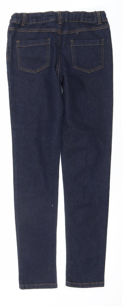 Essentials Girls Blue Jegging Jeans Age 14 Years Stretch Denim