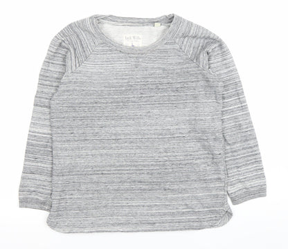 Womens UK Size 12 Jack Wills Grey Pullover Sweatshirt