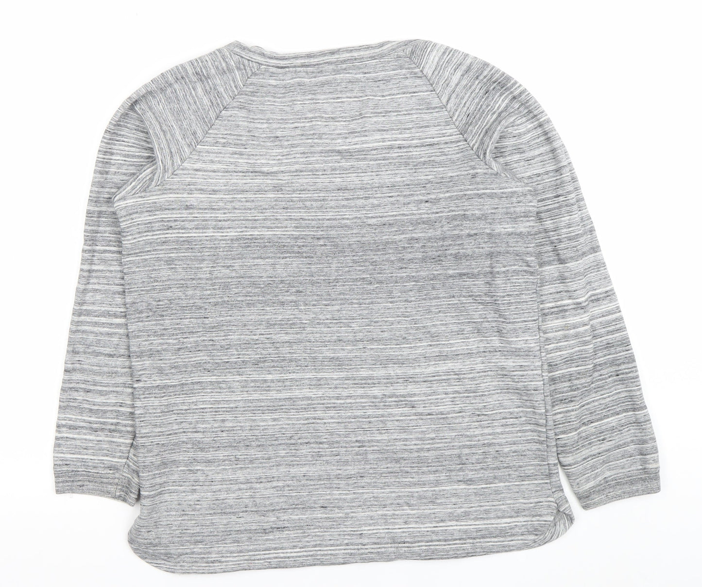 Womens UK Size 12 Jack Wills Grey Pullover Sweatshirt