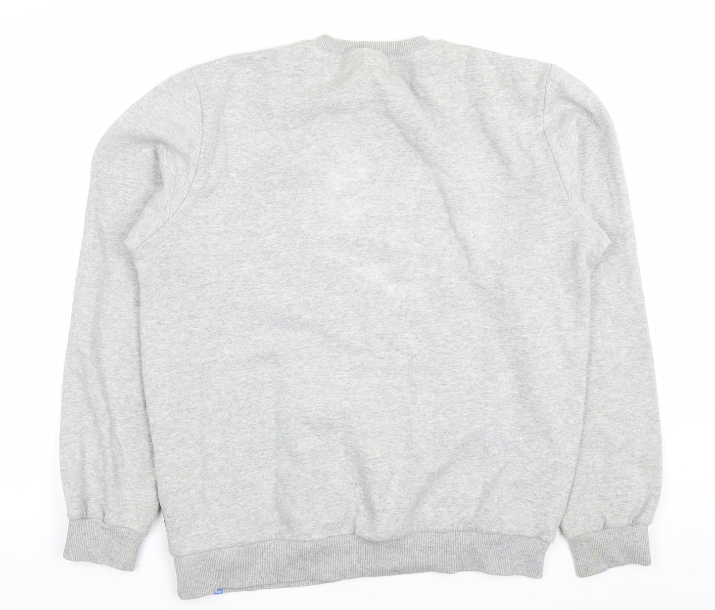 Mens UK Size M adidas Grey Pullover Sweatshirt