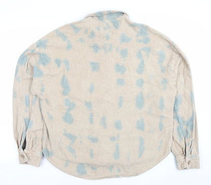 Emory Park Women’s Beige Corduroy Button Jacket XS