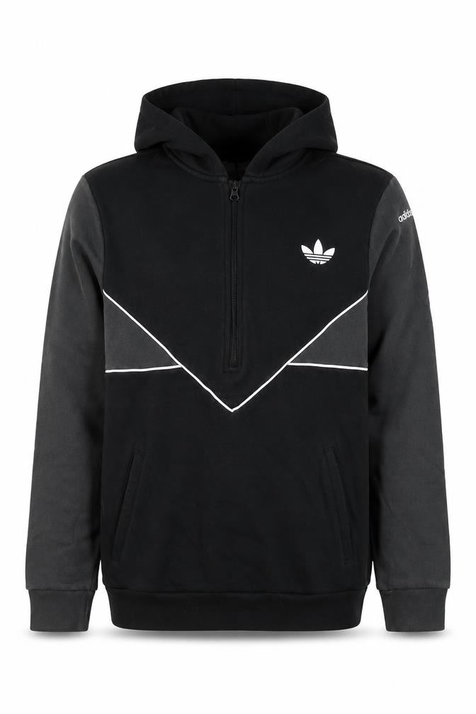 Boys UK Size 15-16 Years adidas Black Pullover Hoodie