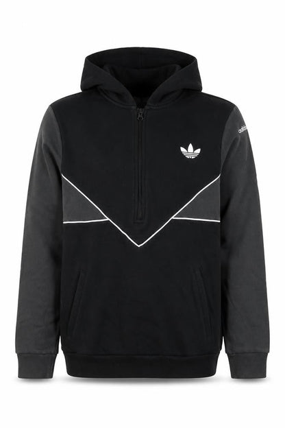Boys UK Size 15-16 Years adidas Black Pullover Hoodie