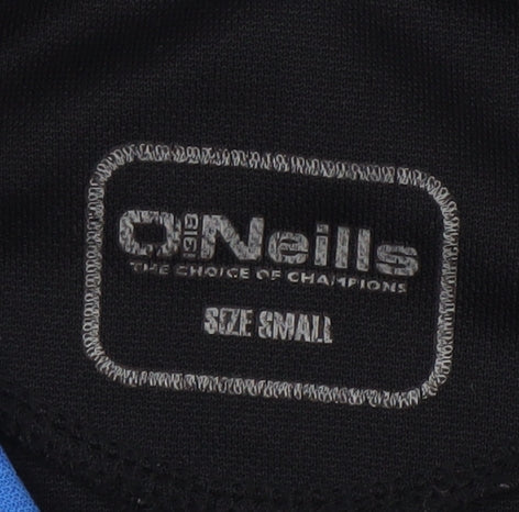 O’Neills Men’s Black Small 1/4 Zip Sports Sweatshirt Tralee Logo