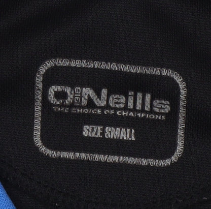 O’Neills Men’s Black Small 1/4 Zip Sports Sweatshirt Tralee Logo