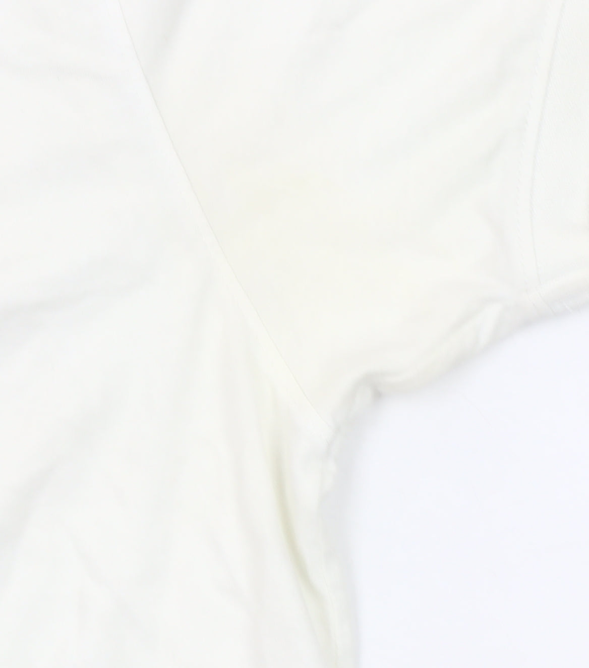 French Connection Men's Ivory Cotton Polo Shirt Size L