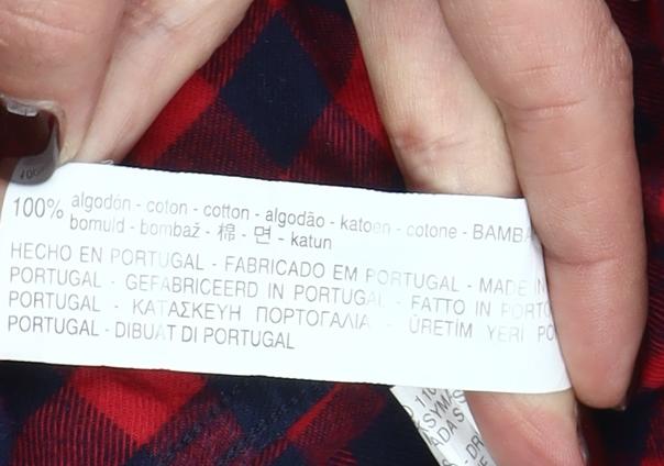 Zara Man Slim Fit Red Check Flannel Button-Down Shirt Men’s S