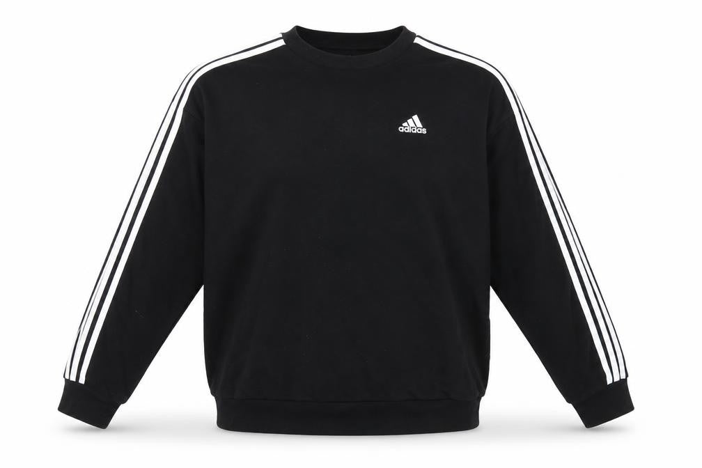 Womens UK Size S adidas Black Pullover Sweatshirt