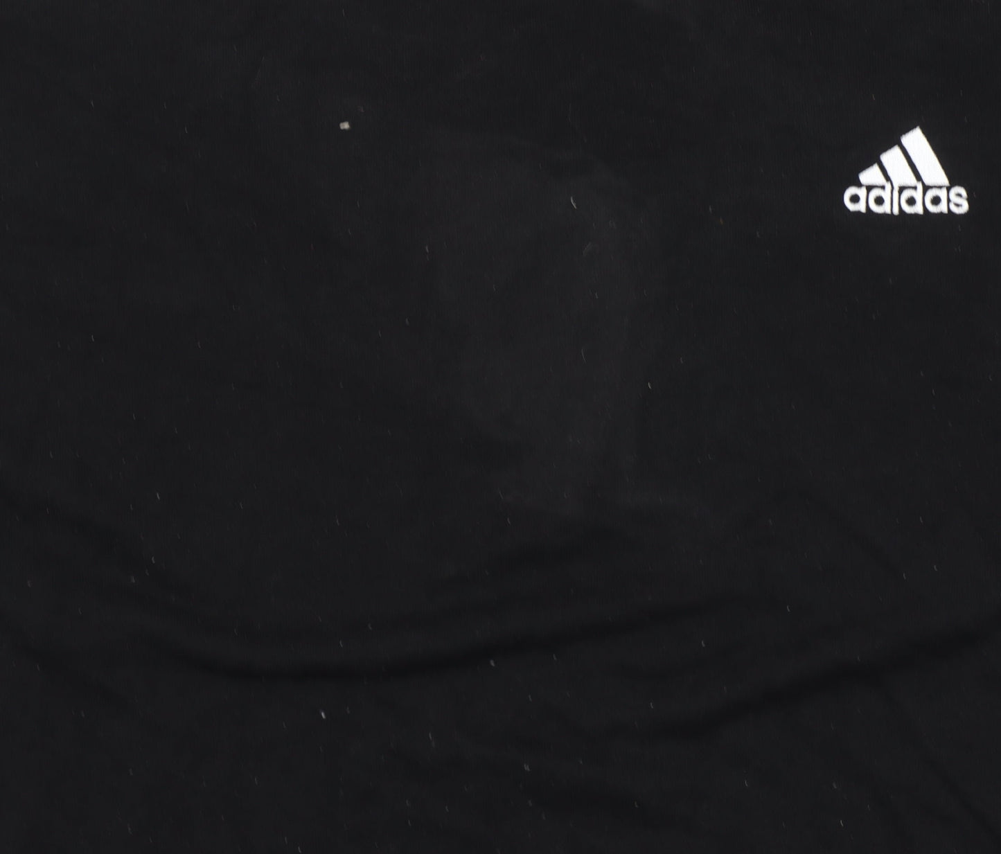 Adidas Women's Black Crew Neck Pullover Sweatshirt Size S 8-10