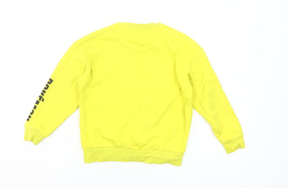 Pokémon Girls Yellow Pikachu Sequin Pullover Sweatshirt 8 Years