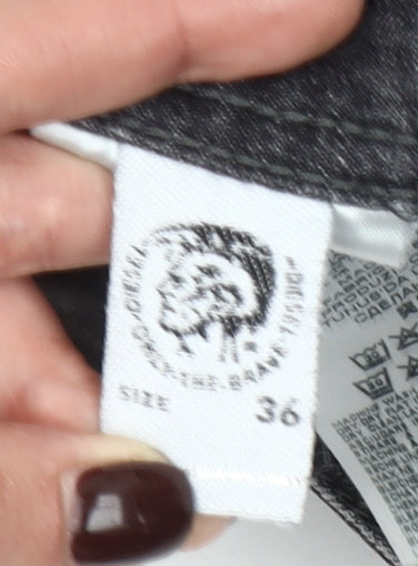 Diesel Thavar Grey Slim Fit Men's Jeans Size 36 Stone Wash