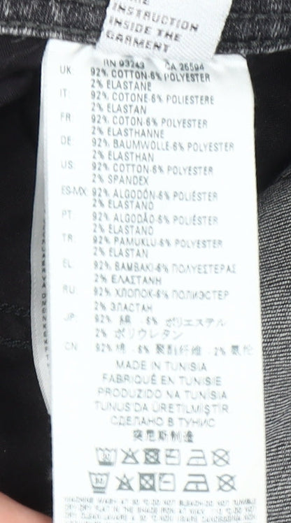 Diesel Thavar Grey Slim Fit Men's Jeans Size 36 Stone Wash