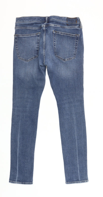 Abercrombie & Fitch Men's Blue Skinny Jeans 33W 32L Austin Extreme