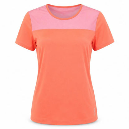 Womens UK Size L Reebok Orange Gym & Training Running & Jogging Yoga CrossFit T-