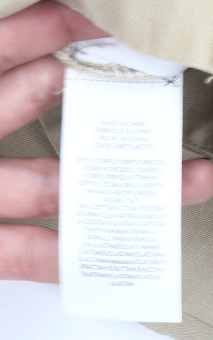 Ralph Lauren Boys Beige Chino Trousers 8 Years Cotton Twill Pants