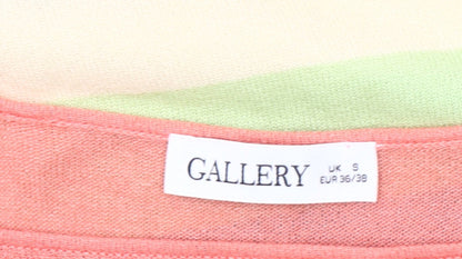 Gallery Women’s Multicoloured Striped Tunic Blouse Size S