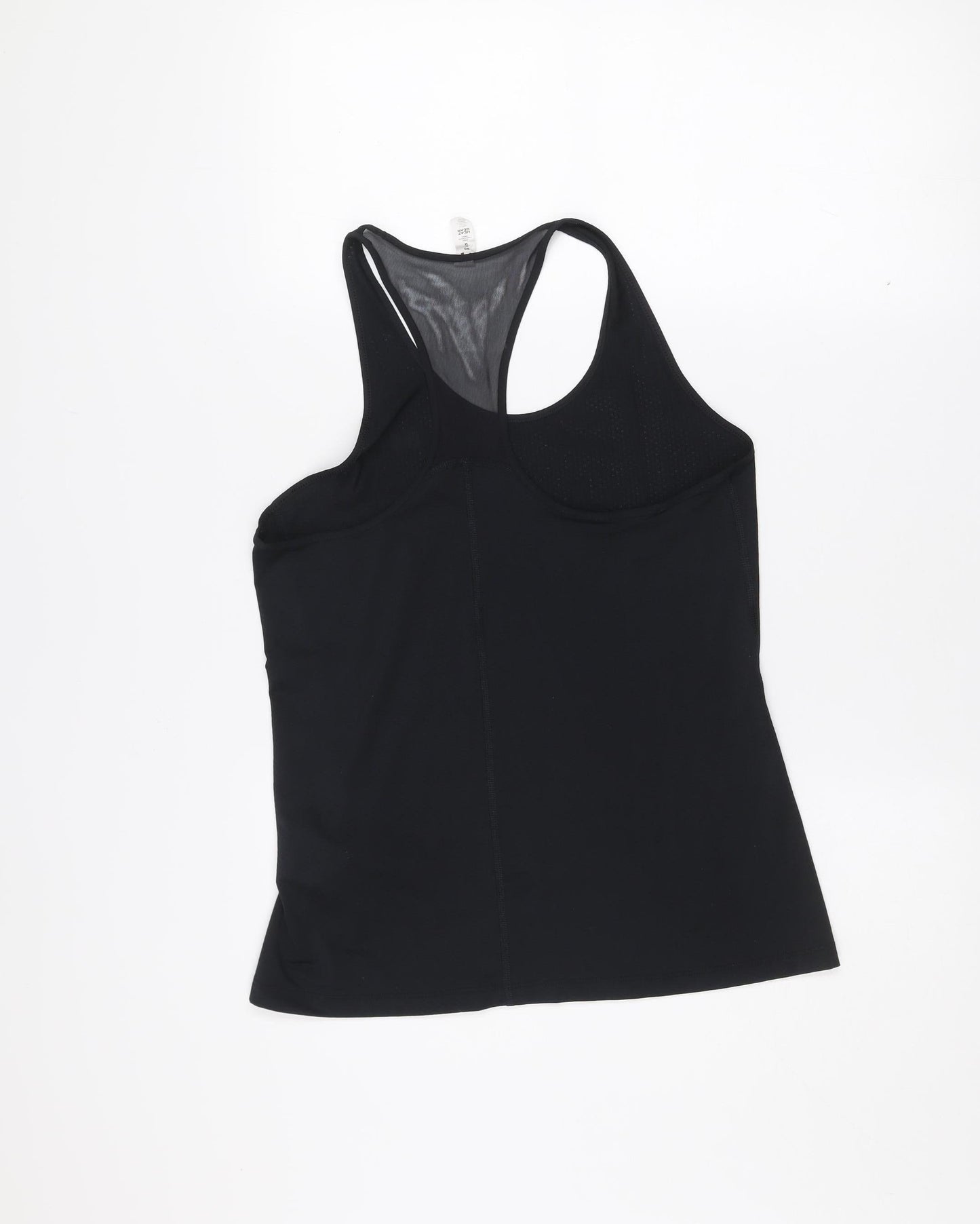 Under Armour Womens Black HeatGear Racerback Tank Top Size M