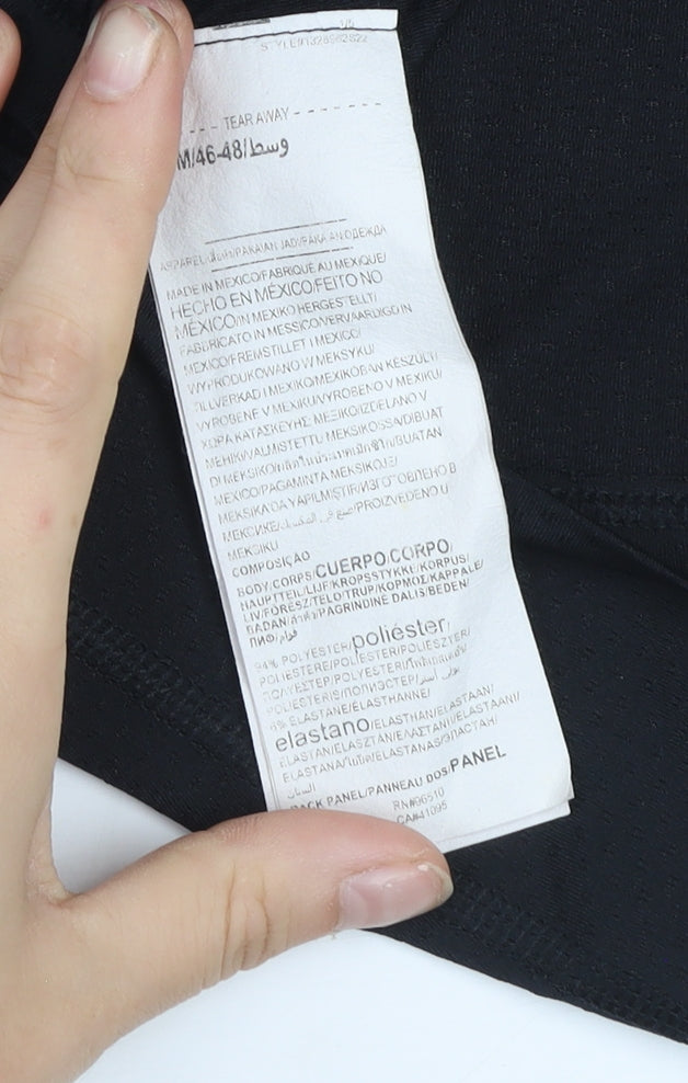 Under Armour Womens Black HeatGear Racerback Tank Top Size M