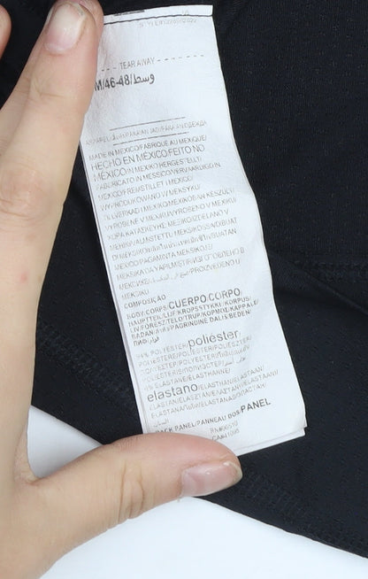 Under Armour Womens Black HeatGear Racerback Tank Top Size M