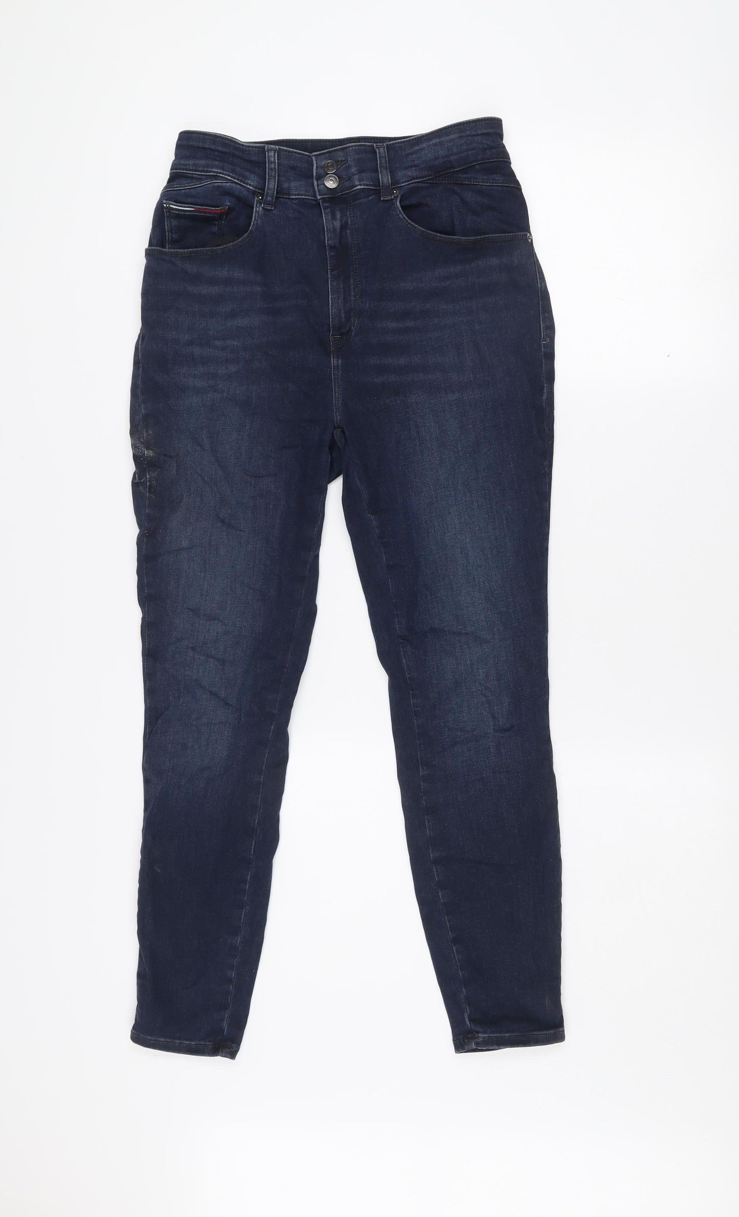 Womens UK Size 28 Tommy Jeans Slim Fit Skinny Blue Jeans