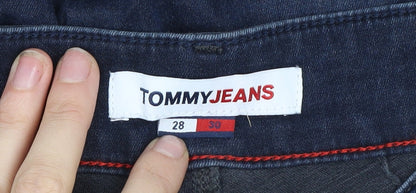 Womens UK Size 28 Tommy Jeans Slim Fit Skinny Blue Jeans