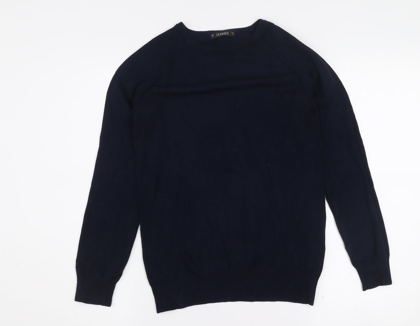 Dunnes Women’s Navy Blue Viscose Knit Pullover Jumper Small