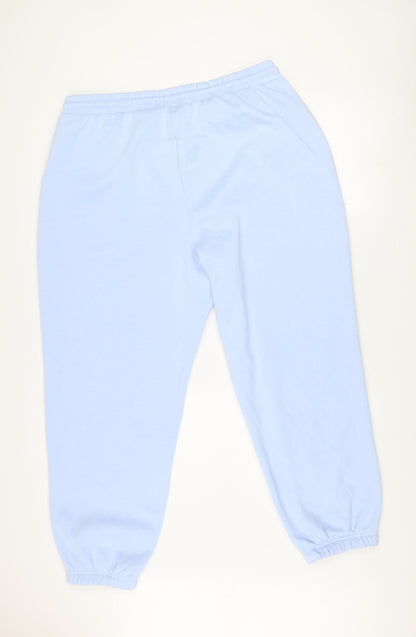Dunnes Stores Women Blue Fleece Sweatpants XL Comfort Fit